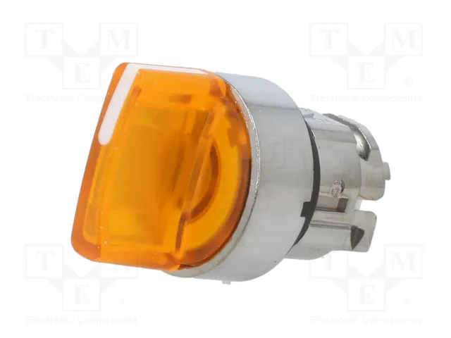SCHNEIDER ELECTRIC Interruptor rotativo Harmony XB4 22mm Naranja con LED