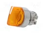 SCHNEIDER ELECTRIC Interruptor rotativo Harmony XB4 22mm Naranja con LED