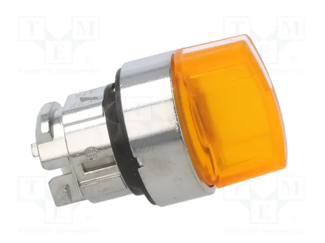 SCHNEIDER ELECTRIC Interruptor rotativo Harmony XB4 22mm Naranja con LED