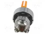 SCHNEIDER ELECTRIC Interruptor rotativo Harmony XB4 22mm Naranja con LED