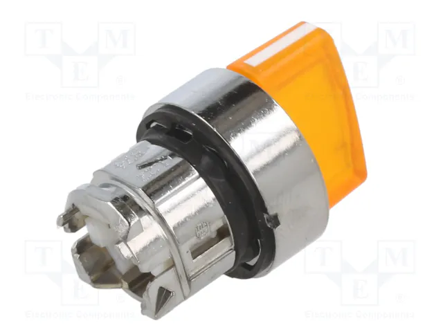 SCHNEIDER ELECTRIC Interruptor rotativo Harmony XB4 22mm Naranja con LED
