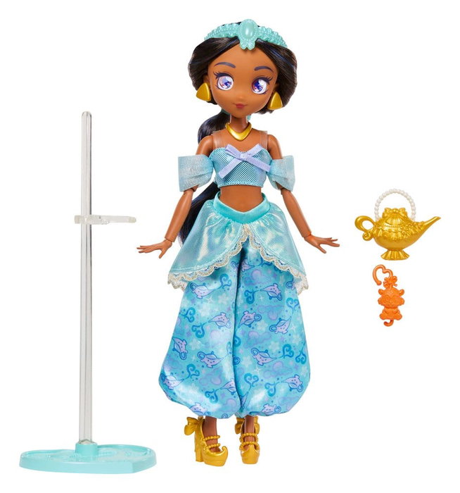 Mattel Disney Princess Muñeca Manga Jasmine 22 cm