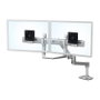 Ergotron Kit de asa para montaje dual directo LX Series, Blanco