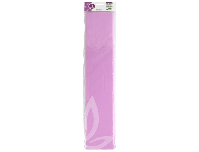 Liderpapel Papel crespon lila 50 cm x 2,5 m 34g/m2