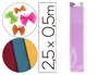 Liderpapel Papel crespon lila 50 cm x 2,5 m 34g/m2