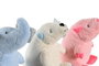 DKD Home Decor Peluche Animales con Alas Surtido de 3 unidades
