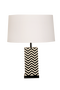 DKD Home Decor Lámpara de Sobremesa de Acero y Resina Blanco