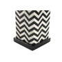 DKD Home Decor Lámpara de Sobremesa de Acero y Resina Blanco