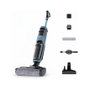 Rowenta X-Clean 7 GZ5735E0 Aspiradora Escoba Sin Bolsa 0.5L, Seca y Humeda para Suelos Duros, Recargable 50 min, Negro/Cromo