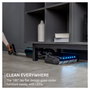 Rowenta X-Clean 7 GZ5735E0 Aspiradora Escoba Sin Bolsa 0.5L, Seca y Humeda para Suelos Duros, Recargable 50 min, Negro/Cromo
