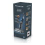 Rowenta X-Clean 7 GZ5735E0 Aspiradora Escoba Sin Bolsa 0.5L, Seca y Humeda para Suelos Duros, Recargable 50 min, Negro/Cromo