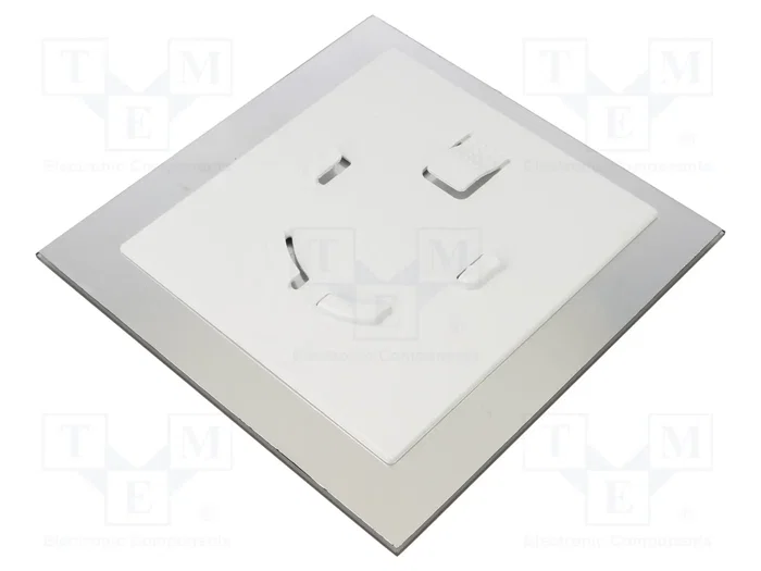ORNO Panel decorativo de vidrio negro mate 170x170x10mm ORNO Panel decorativo de vidrio negro mate 170x170x10mm