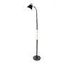 Lámpara de Suelo Recta Victor SKD-F016-B - Diseño Nórdico Elegante con Pie para Bombilla LED E27 - Versátil para Salón, Dormitorio, Cafetería