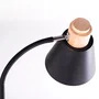 Lámpara de Suelo Recta Victor SKD-F016-B - Diseño Nórdico Elegante con Pie para Bombilla LED E27 - Versátil para Salón, Dormitorio, Cafetería