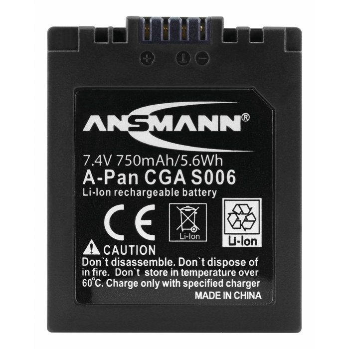 Ansmann A-Pan CGA-S006 7,4 V 750 mAh