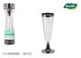 Algon Set de 3 Copas de Cava Pie de Boca Plata 150 cc 6 x 6 x 16 cm (36 Unidades)
