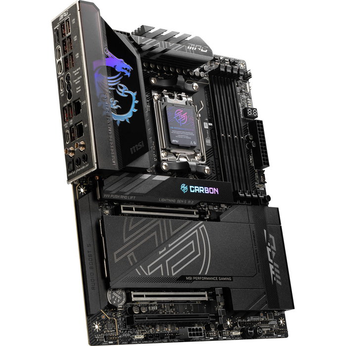 MSI MPG X870E CARBON WIFI ATX con socket AM5 y DDR5 MSI MPG X870E CARBON WIFI ATX con socket AM5 y DDR5