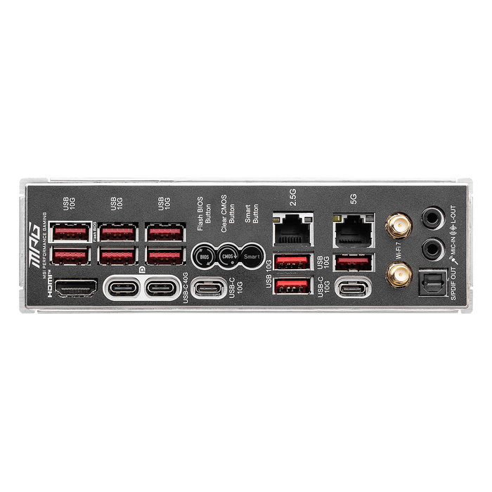 MSI MPG X870E CARBON WiFi ATX Placa Base para PC AMD Socket AM5 Chipset X870E DDR5