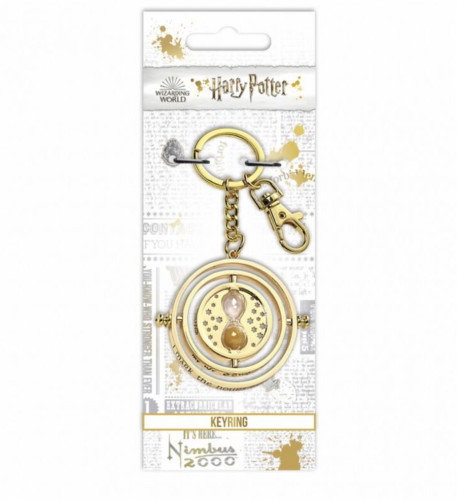 The Carat Shop Llavero Harry Potter Giratiempos bañado en plata The Carat Shop Llavero Harry Potter Giratiempos bañado en plata