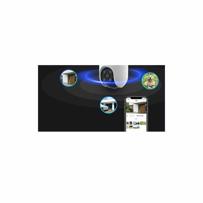 EZVIZ H8c Cámara de Seguridad IP Esférica para Interior y Exterior