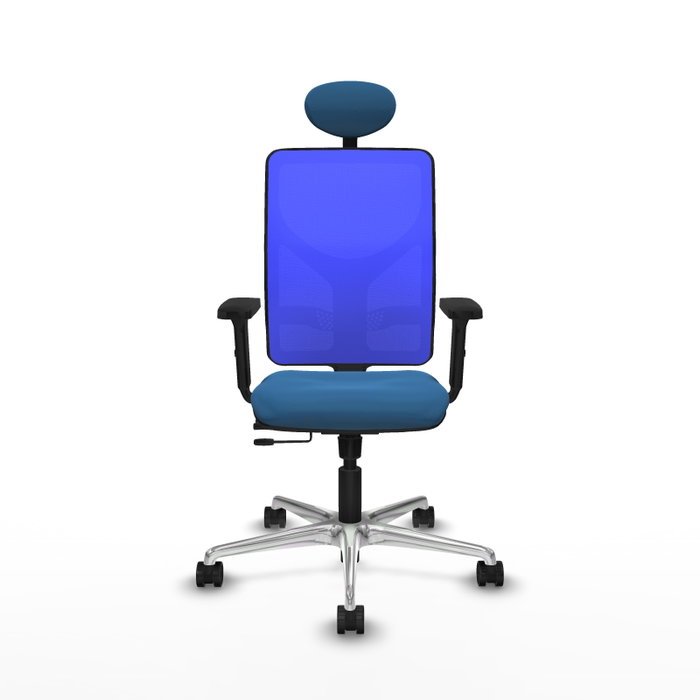 PIQUERAS Y CRESPO Silla de oficina Motilla con mecanismo Sincro/Traslack Azul PIQUERAS Y CRESPO Silla de oficina Motilla con mecanismo Sincro/Traslack Azul
