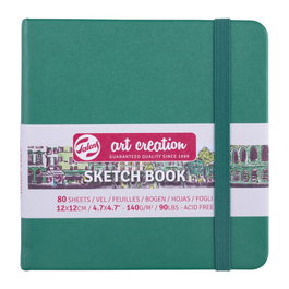 Talens Art Creation Cuaderno Bocetos Verde bosque 12 x 12 cm 140 g 80 Hojas