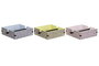 DKD Home Decor Servilletero MDF Metal Flores Surtido de 3 unidades