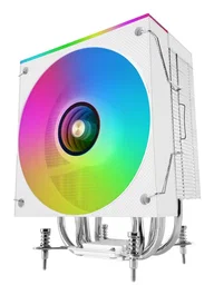 Refrigeración cpu mars gaming a-rgb mcpu-lcd blanco mars gaming lcd / 120 mm argb / 6 heatpipes / tdp 300w / intel & amd