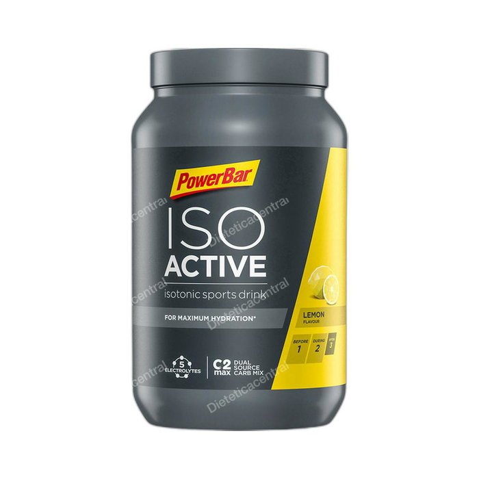 Power Bar Isoactive - Barrita Energética y Proteica Sabor Limón - Bote de 1320g Power Bar Isoactive - Barrita Energética y Proteica Sabor Limón - Bote de 1320g
