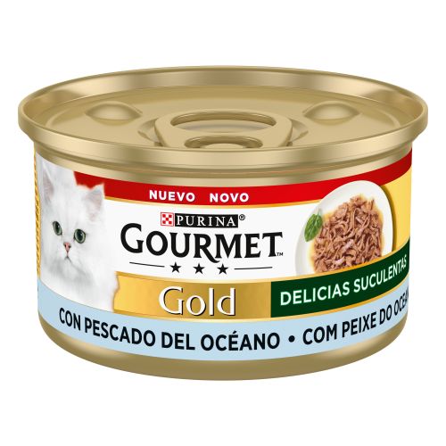 Purina Gourmet Gold Delicias Suculentas Pescado 24x85g Purina Gourmet Gold Delicias Suculentas Pescado 24x85g