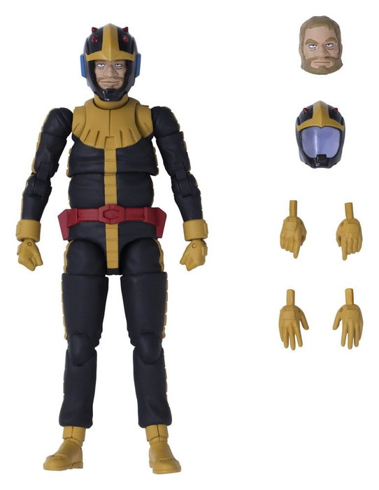 Megahouse Mobile Suit Gundam Figura G.M.G. Collection 13 Black Tri-Stars Gaia Normal Suit Ver. 10 cm