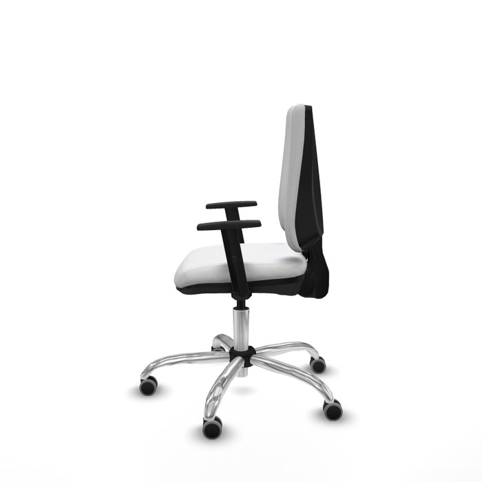 PIQUERAS Y CRESPO Silla de oficina Elche Blanca con Brazos 1D PIQUERAS Y CRESPO Silla de oficina Elche Blanca con Brazos 1D