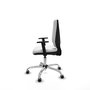 PIQUERAS Y CRESPO Silla de oficina Elche Blanca con Brazos 1D