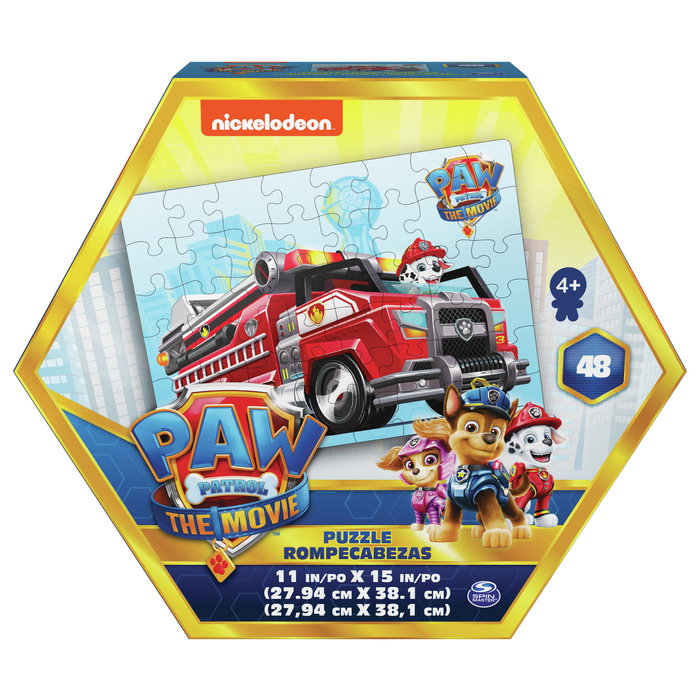 SPIN MASTER PAW Patrol: The Movie Signature Puzzle Chase 48 piezas SPIN MASTER PAW Patrol: The Movie Signature Puzzle Chase 48 piezas
