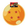 SD Toys Felpudo Redondo Dragon Ball Bola de 4 Estrellas 50x50 cm Fibra de Coco