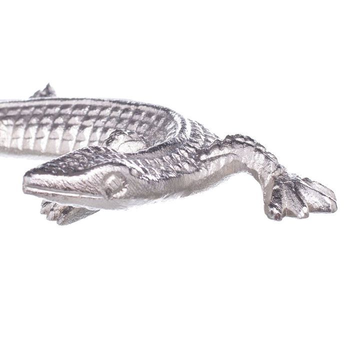 Ixia Figura Lagarto Plata Metal Set de 2 Ixia Figura Lagarto Plata Metal Set de 2