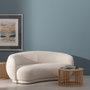 Sofá Beige Tejido Salón 191 X 93 X 75 cm
