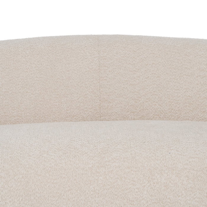 Sofá Beige Tejido Salón 191 X 93 X 75 cm