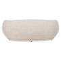 Sofá Beige Tejido Salón 191 X 93 X 75 cm
