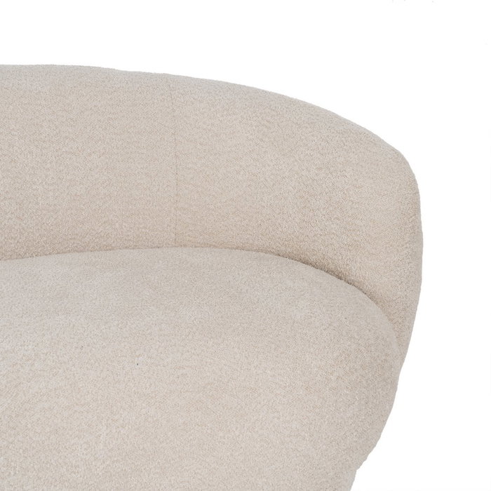Sofá Beige Tejido Salón 191 X 93 X 75 cm