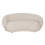 Sofá Beige Tejido Salón 191 X 93 X 75 cm