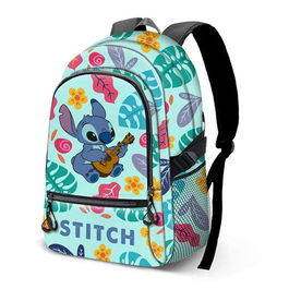 Karactermania Mochila Fight Fan 2.2 Lilo y Stitch Guitar Verde 31 x18 x44 cm Ripstop