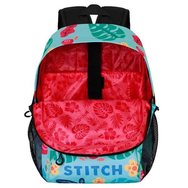 Karactermania Mochila Fight Fan 2.2 Lilo y Stitch Guitar Verde 31 x18 x44 cm Ripstop