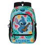 Karactermania Mochila Fight Fan 2.2 Lilo y Stitch Guitar Verde 31 x18 x44 cm Ripstop
