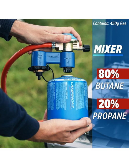 CAMPINGAZ Cartucho de Gas CV470 con Válvula de 450 Gramos para Camping y Exteriores