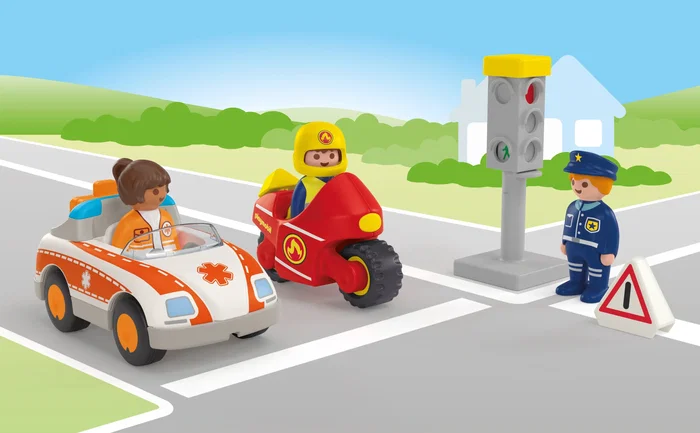 Playmobil Junior Héroes del Día a Día 71692