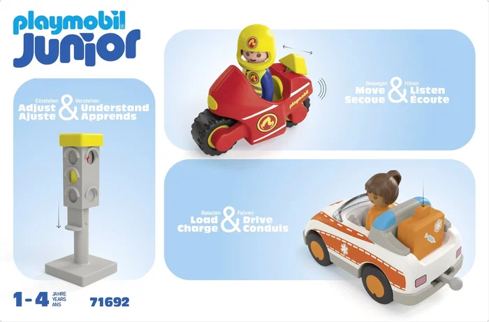Playmobil Junior Héroes del Día a Día 71692