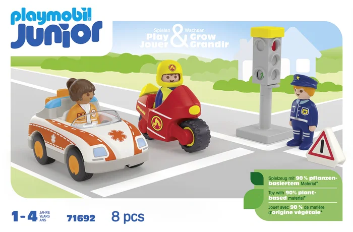 Playmobil Junior Héroes del Día a Día 71692