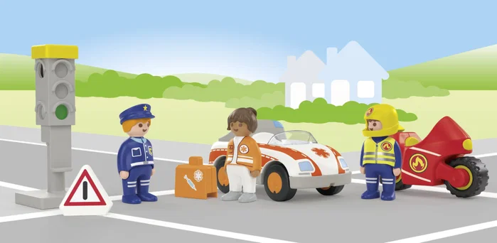 Playmobil Junior Héroes del Día a Día 71692