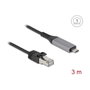 DeLOCK Cable USB Tipo C a RJ45 Gigabit Ethernet Cat6 3 m